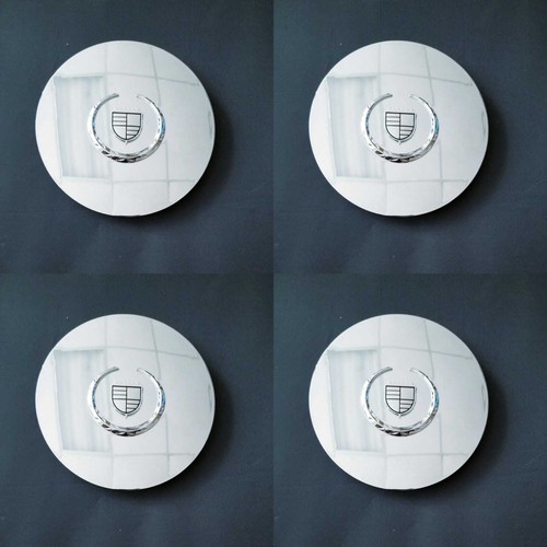 4pcs chrome wheel hub center - chrome,
